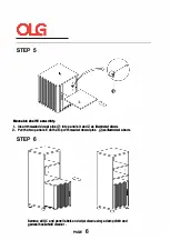 Предварительный просмотр 26 страницы OLG AXIS Caddy Bookcase 993W Installation Manual