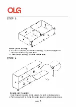 Предварительный просмотр 33 страницы OLG AXIS Caddy Bookcase 993W Installation Manual