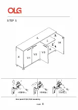 Предварительный просмотр 34 страницы OLG AXIS Caddy Bookcase 993W Installation Manual