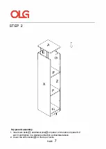 Предварительный просмотр 42 страницы OLG AXIS Caddy Bookcase 993W Installation Manual