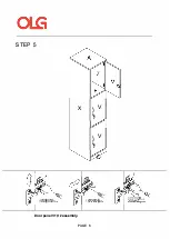 Предварительный просмотр 43 страницы OLG AXIS Caddy Bookcase 993W Installation Manual