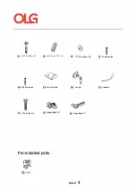 Предварительный просмотр 47 страницы OLG AXIS Caddy Bookcase 993W Installation Manual