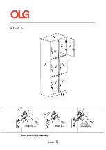 Предварительный просмотр 52 страницы OLG AXIS Caddy Bookcase 993W Installation Manual