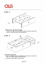 Предварительный просмотр 57 страницы OLG AXIS Caddy Bookcase 993W Installation Manual