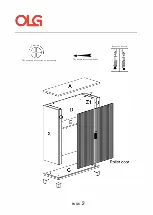 Предварительный просмотр 69 страницы OLG AXIS Caddy Bookcase 993W Installation Manual