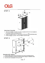 Предварительный просмотр 74 страницы OLG AXIS Caddy Bookcase 993W Installation Manual