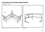 Preview for 8 page of OLG Axis Height Adjustable Workstation HA-90 Installation Manual