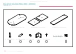 Предварительный просмотр 2 страницы OLG Ekosystem Meeting Table 2400 x 1200mm Assembly Instructions Manual