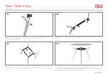 Предварительный просмотр 3 страницы OLG Team Table 4 Leg Installation Manual