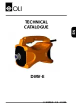 Preview for 1 page of OLI DMV-E Technical Catalogue