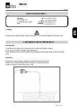 Preview for 5 page of OLI DMV-E Technical Catalogue