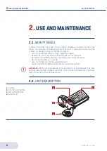 Предварительный просмотр 8 страницы OLI EASY DISPLAY Manual Use And Maintenance