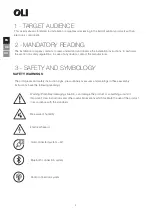 Preview for 4 page of OLI eLINE 880876 User Manual