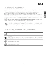 Preview for 5 page of OLI eLINE 880876 User Manual