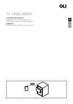 Preview for 21 page of OLI eLINE 880876 User Manual