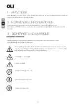 Preview for 22 page of OLI eLINE 880876 User Manual