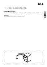 Preview for 39 page of OLI eLINE 880876 User Manual