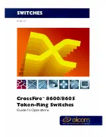 Olicom CrossFire 8600 Manual To Operations предпросмотр