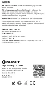 Preview for 5 page of OLIGHT M2R WARRIOR User Manual