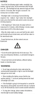 Предварительный просмотр 3 страницы OLIGHT S2A BATON User Manual