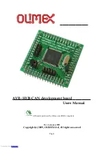 OLIMEX AVR-H128-CAN User Manual preview