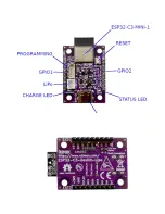 Предварительный просмотр 4 страницы OLIMEX ESP32-C3-DevKit-Lipo User Manual