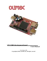 OLIMEX LPC-E2468 User Manual предпросмотр