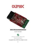 OLIMEX MOD-WiFi User Manual preview