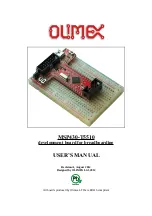 Preview for 1 page of OLIMEX MSP430-T5510 User Manual