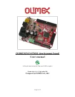 OLIMEX OLIMEXINO-STM32 User Manual preview