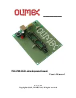 Preview for 1 page of OLIMEX PIC-P40-USB User Manual