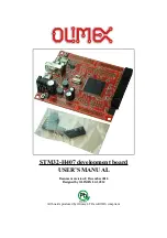 OLIMEX STM32-P152 User Manual preview