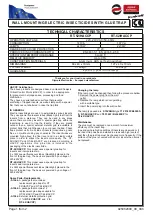 Olimpia electronics RT-52/HACCP Quick Start Manual preview