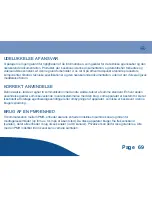 Preview for 69 page of Olimpia splendid 1402 Operating Instructions Manual