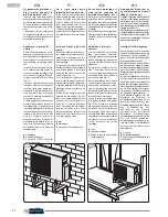 Предварительный просмотр 40 страницы Olimpia splendid AC TRIAL 26 HP HE Instructions For Installation, Use And Maintenance Manual