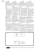 Предварительный просмотр 104 страницы Olimpia splendid AC TRIAL 26 HP HE Instructions For Installation, Use And Maintenance Manual