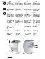 Preview for 8 page of Olimpia splendid AQUARIA 10 Installation, Use And Maintenance Instructions