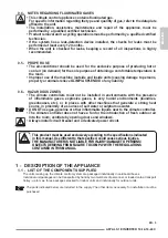 Preview for 49 page of Olimpia splendid ARYAL S1 E 10 C Instructions For Use And Maintenance Manual