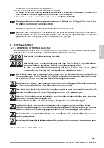 Preview for 111 page of Olimpia splendid ARYAL S1 E 10 C Instructions For Use And Maintenance Manual