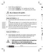 Предварительный просмотр 40 страницы Olimpia splendid Astomi 80 Instructions For Installation, Use And Maintenance Manual