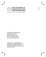 Предварительный просмотр 76 страницы Olimpia splendid Astomi 80 Instructions For Installation, Use And Maintenance Manual