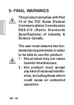 Preview for 56 page of Olimpia splendid B1016 User Manual