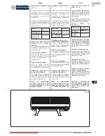 Предварительный просмотр 71 страницы Olimpia splendid BIG 20 HP HE Instructions For Installation, Use And Maintenance Manual