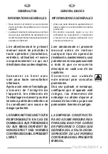 Preview for 3 page of Olimpia splendid CALDO HALOGEN 4 Instructions For Installation, Use And Maintenance Manual