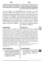 Preview for 5 page of Olimpia splendid CALDO HALOGEN 4 Instructions For Installation, Use And Maintenance Manual