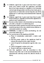 Предварительный просмотр 25 страницы Olimpia splendid Caldo Pop Instructions For Installation, Use And Maintenance Manual