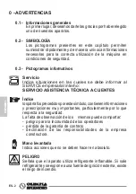 Предварительный просмотр 68 страницы Olimpia splendid Caldo Pop Instructions For Installation, Use And Maintenance Manual