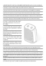 Preview for 3 page of Olimpia splendid Caldo Rock M Instructions For Use And Maintenance Manual