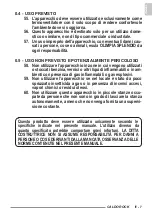 Preview for 11 page of Olimpia splendid Caldo Rock M Instructions For Use And Maintenance Manual