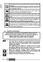 Preview for 18 page of Olimpia splendid Caldo Rock M Instructions For Use And Maintenance Manual